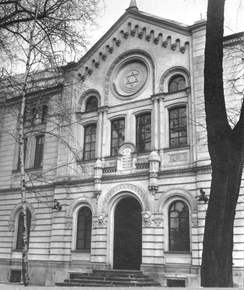 The Nozyk Synagogue in Warsaw